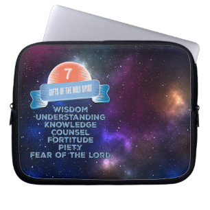 Housse Pour Ordinateur Portable Confirmation 7 Dons de l'Esprit Saint