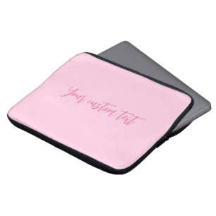 Housse Pour Ordinateur Portable Conscience du cancer du sein mois script personnal