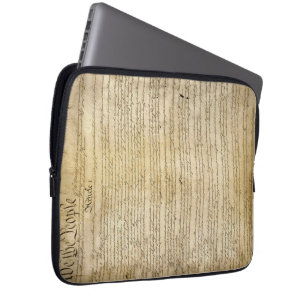 Housse Pour Ordinateur Portable Constitution d'Etats-Unis vintage