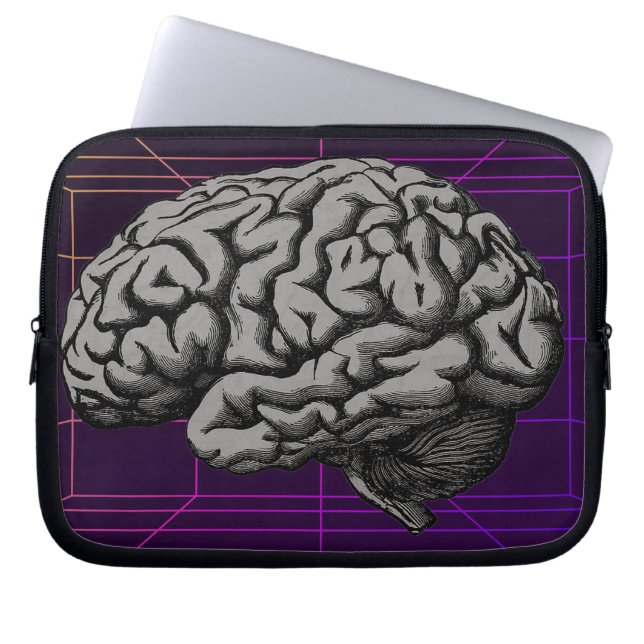 Housse Pour Ordinateur Portable Contain the Brain (Devant)