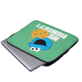 Housse Pour Ordinateur Portable Cookie Monster | Moi Affamé! (Devant bas)