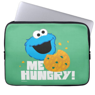 Housse Pour Ordinateur Portable Cookie Monster Moi Affamé!