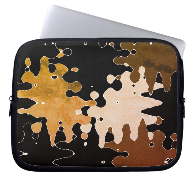 Housse Pour Ordinateur Portable COOL Rustic Motif Abstrait (Devant)
