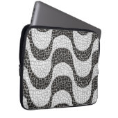 Housse Pour Ordinateur Portable Copacabana Sidewalk Brazilian pattern (Devant droit)