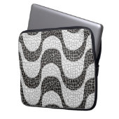 Housse Pour Ordinateur Portable Copacabana Sidewalk Brazilian pattern (devant gauche)