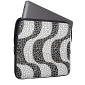 Housse Pour Ordinateur Portable Copacabana Sidewalk Brazilian pattern (Devant droit)