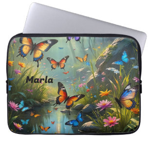 Housse Pour Ordinateur Portable Coque d'ordinateur portable avec papillons
