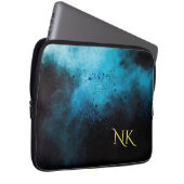 Housse Pour Ordinateur Portable coque d'ordinateur portable bleu et sombre (Devant droit)