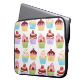 Housse Pour Ordinateur Portable Coque d'ordinateur portable Cupcake (devant gauche)
