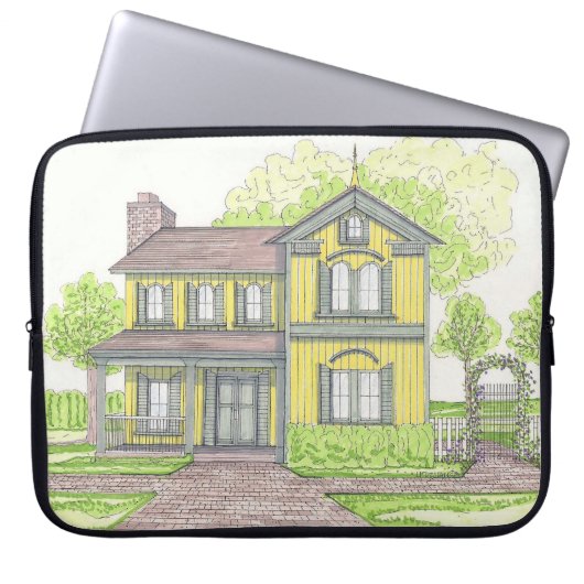 Housse Pour Ordinateur Portable Coque d'ordinateur portable FarmHouse (Devant)