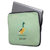 Housse Pour Ordinateur Portable Coque d'ordinateur portable Mint Duck (devant gauche)