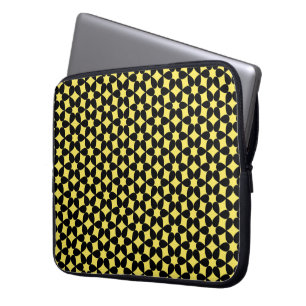 Housse Pour Ordinateur Portable Coque d'ordinateur portable Motif noir et jaune