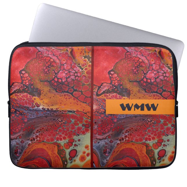 Housse Pour Ordinateur Portable Coque ipad rouge à chaud Customisé (Devant)