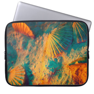 Housse Pour Ordinateur Portable Coquillages et sable