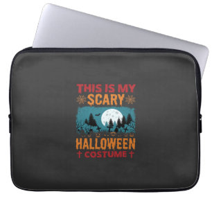 Housse Pour Ordinateur Portable Costume de Halloween drôle et effrayant Graphique
