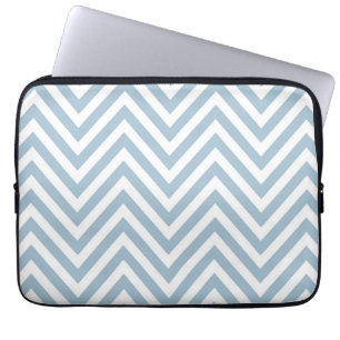 Housse Pour Ordinateur Portable Couche d'ordinateur portable Blue Chevron