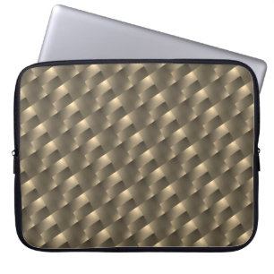 Housse Pour Ordinateur Portable Couche d'ordinateur portable brun, rectangles, rel