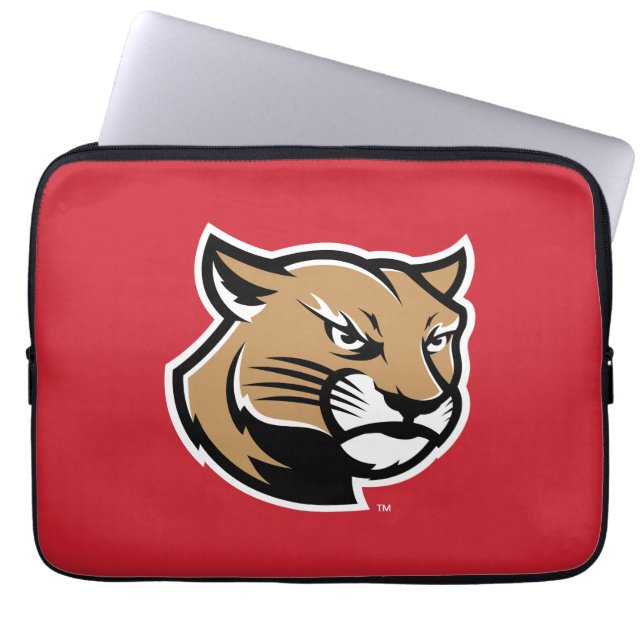 Housse Pour Ordinateur Portable Cougars de SIUE (Devant)