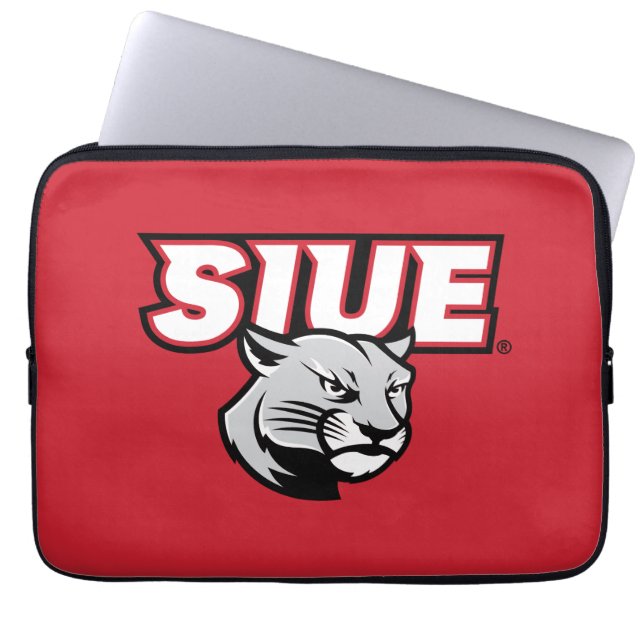 Housse Pour Ordinateur Portable Cougars de SIUE (Devant)