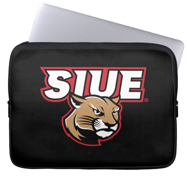 Housse Pour Ordinateur Portable Cougars de SIUE (Devant)