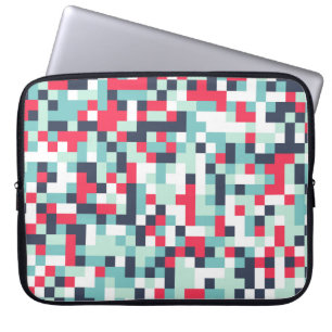 Housse Pour Ordinateur Portable Couleur Arrière - plan demi-ton. Tex multicolore A