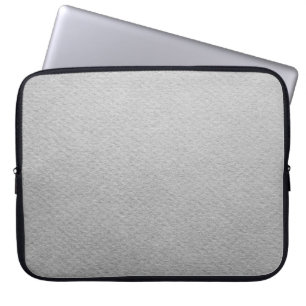 Housse Pour Ordinateur Portable Couleur grise facturée sur la texture du papier