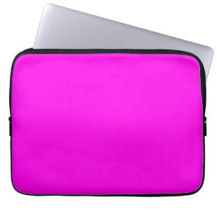 Housse Pour Ordinateur Portable Couleur solide Magenta brillante