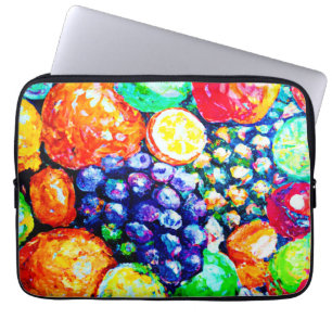 Housse Pour Ordinateur Portable Couleur vibrante des fruits. Commandez dès mainten