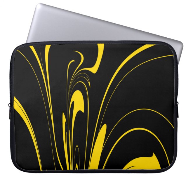 Housse Pour Ordinateur Portable Couleurs de bourdon (Devant)