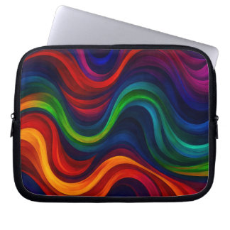 Housse Pour Ordinateur Portable Courbes vives