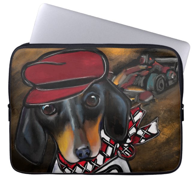 HOUSSE POUR ORDINATEUR PORTABLE COUREUR DOXIE (Devant)