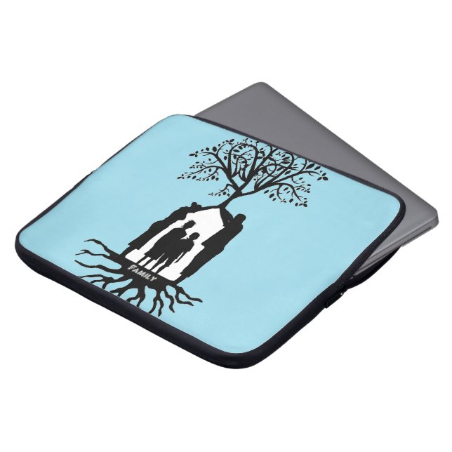 Housse Pour Ordinateur Portable Couverture familiale (Devant haut)