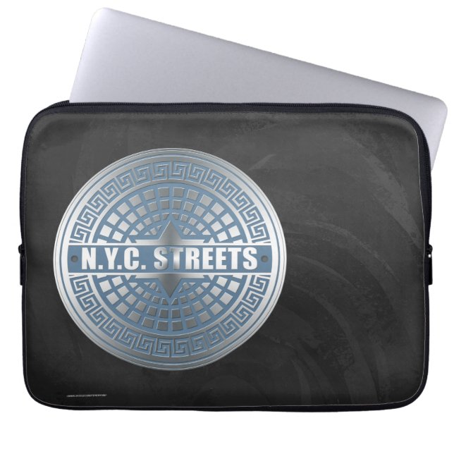 Housse Pour Ordinateur Portable Couvertures de trou NYC (Devant)