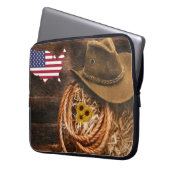 Housse Pour Ordinateur Portable Cowboy (devant gauche)