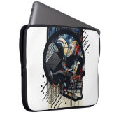 Housse Pour Ordinateur Portable Crâne dans différents styles 37 (Devant droit)