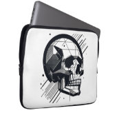 Housse Pour Ordinateur Portable Crâne dans différents styles 38 (Devant droit)