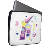 Housse pour ordinateur portable "crazy 90s" (Devant droit)