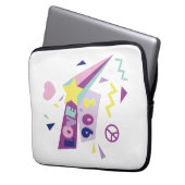Housse pour ordinateur portable "crazy 90s" (devant gauche)