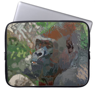 Housse Pour Ordinateur Portable Crazy Paint