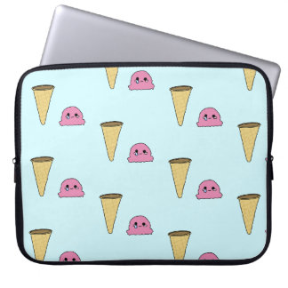 Housse Pour Ordinateur Portable Crème glacée renversée