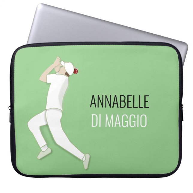 Housse Pour Ordinateur Portable Cricket (Devant)