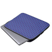 Housse Pour Ordinateur Portable Croix chrétienne violette (Devant bas)