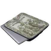 Housse Pour Ordinateur Portable Crucifixion médiévale de Jésus-Christ (Devant bas)