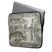 Housse Pour Ordinateur Portable Crucifixion médiévale de Jésus-Christ (devant gauche)