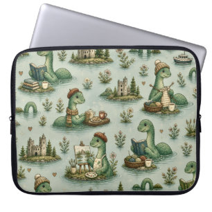 Housse Pour Ordinateur Portable Cryptides Confortables Nessie Monstre du Loch Ness