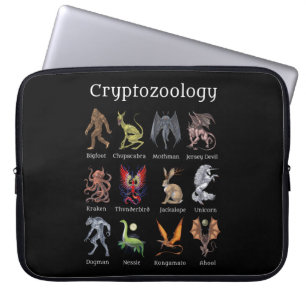 Housse Pour Ordinateur Portable Cryptozoologie Cryptid Créatures