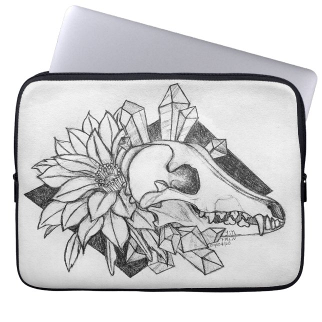 Housse Pour Ordinateur Portable Crystal Coyote  (Devant)