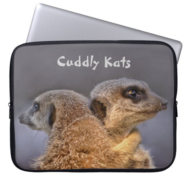 Housse pour ordinateur portable Cuddly Kats (Devant)