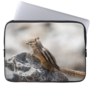 Housse Pour Ordinateur Portable Curieux Chipmunk Brown en Alberta