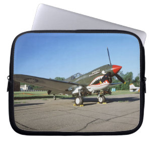 Housse Pour Ordinateur Portable Curtiss P-40 Warhawk, au Minnesota CAF Air Show